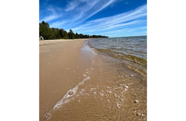 Private beach on Lake Huron!