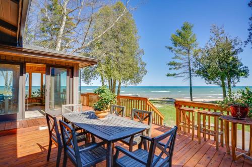 Private Beach on Lake Michigan Oostburg Home
