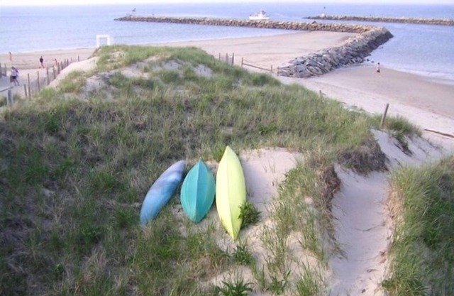 Privater Strand w / Ocean & Blick auf den Hafen