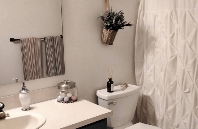 Private bedroom/bathroom with full house access. 2 blocks from shops/restaurants
