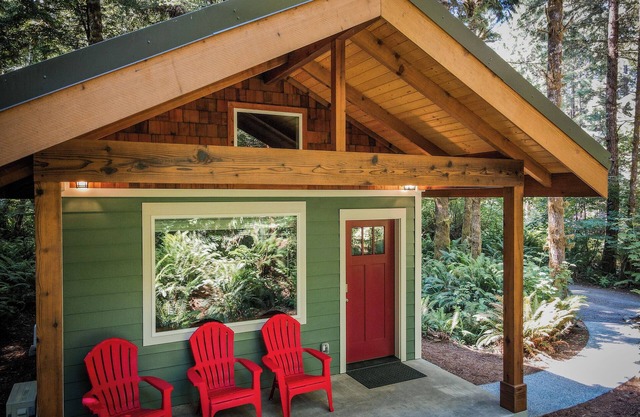 Private Cabin in the Redwood Forest