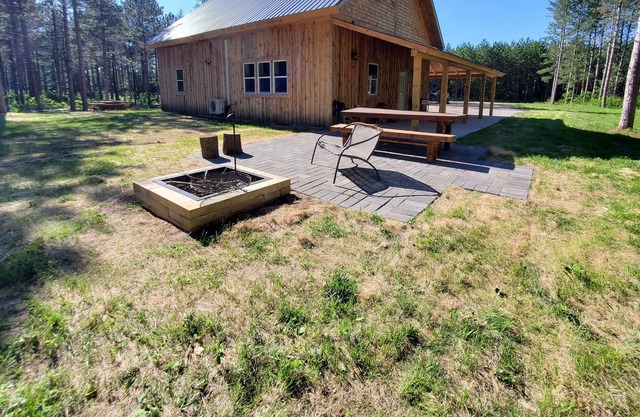 Private cabin on 80 wooded acres