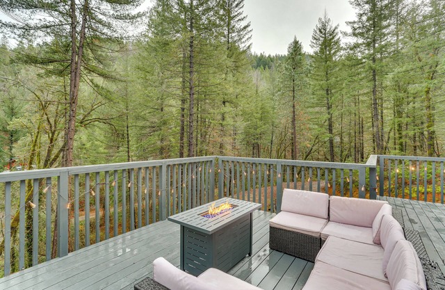 Private Cabin w/ Forest Views & Grill in Lakehead!