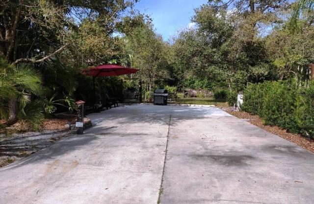 Private Campsite in River Ranch RV Resort