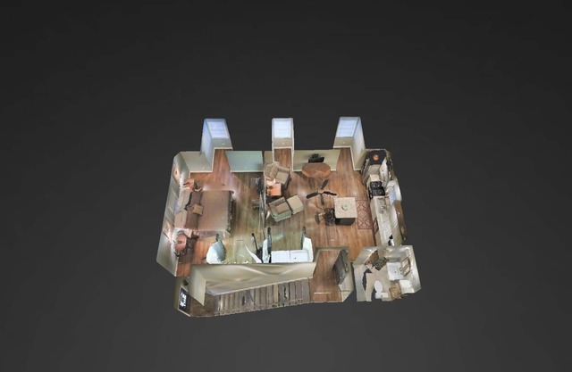 Privates Wagenhaus Apartment mit voller Wäsche. Mikrowelle, Kühlschrank