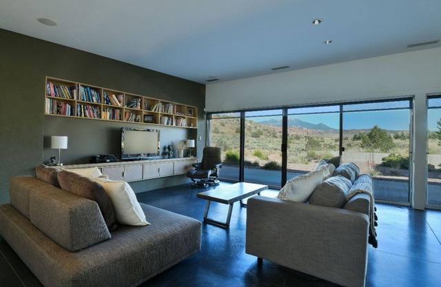 Private Contemporary Home in Moab Featuring Mountain and Red Rock Views