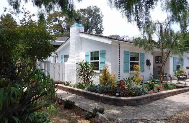 Privat Cottage! Easy Walk durch den Park Encinitas Und Moonlight Beach.
