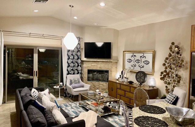 Private Designer Casita House with RV parking located in Coachella CA Sleeps 5-6
