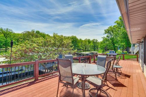 Private Dock and Deck Waterfront Camdenton Home!