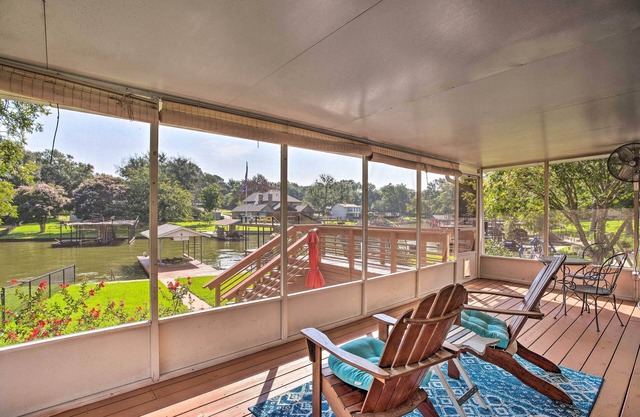 Private Dock & Slip: Cedar Creek Reservoir Home