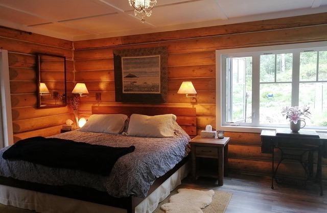 Private Family Log Home
