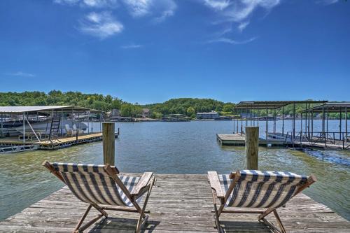 Private Game Room and Dock Lake of the Ozarks Home