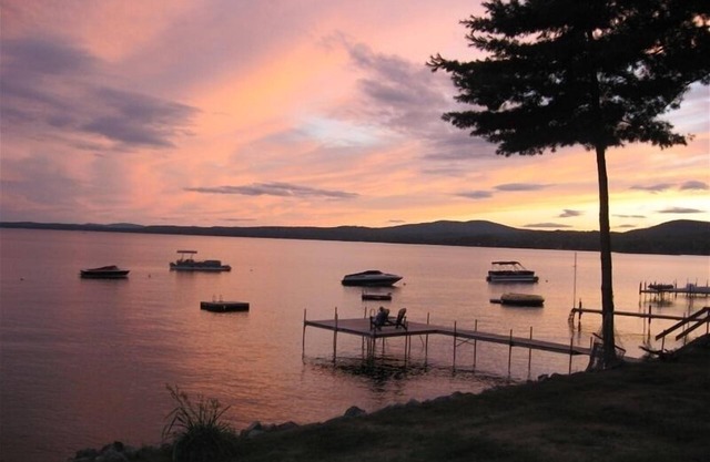 Privathaus am Thompson Point Sebago Lake mit eigenem Strand