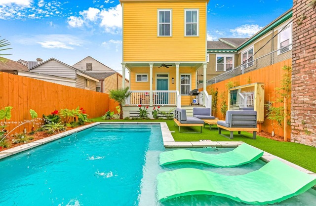 Private Home w/ Heated Pool and Tropical Garden