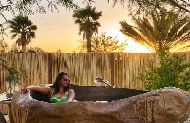 Ocotillo 3 Zi Haus mit privaten heißen Quellen Granit Badewanne