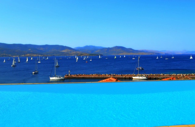 Private Villa, tolle Aussicht, Nutzung des Pools, Lesbos, Ägäis, Griechenland