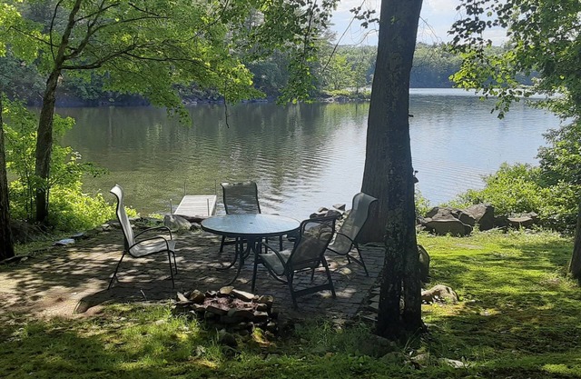 Private house in Wayne village on Androscoggin lake.