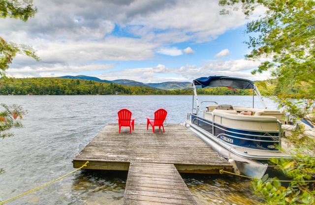 Private Island w/ 2 Cottages on Kezar Lake!