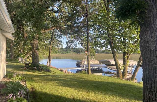 Private lake home with Pontoon on Lake Ida in Alexandria, MN