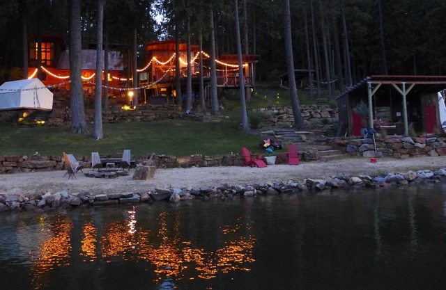Private Lake home with guest cabin