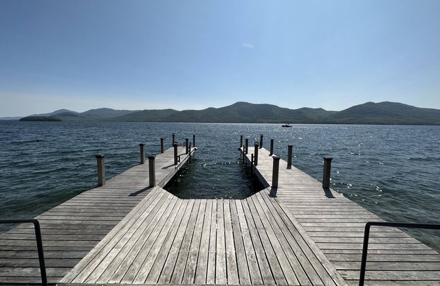 Private Lakefront Home on Lake George w/ private dock, sleeps 16