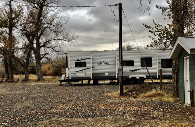 Private Location with access to the Big Horn River.