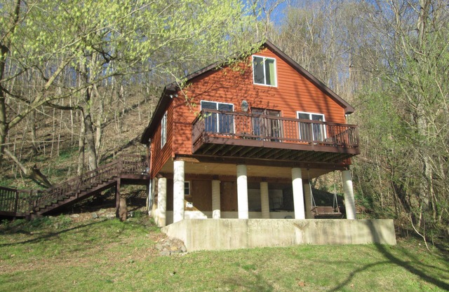 Private Luxury River Cabin auf der Bank der Shenandoah River