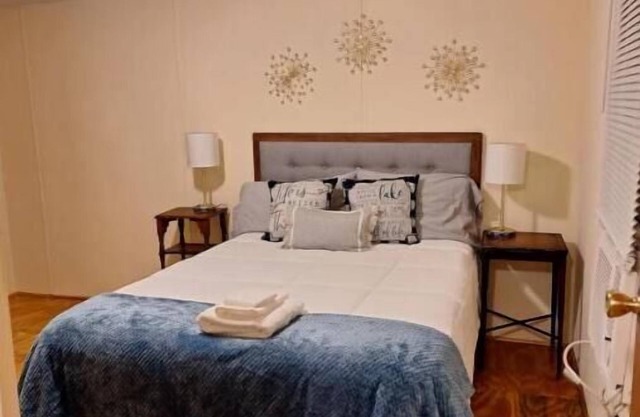 Private manufactured studio designed to accommodate single individual or couple.