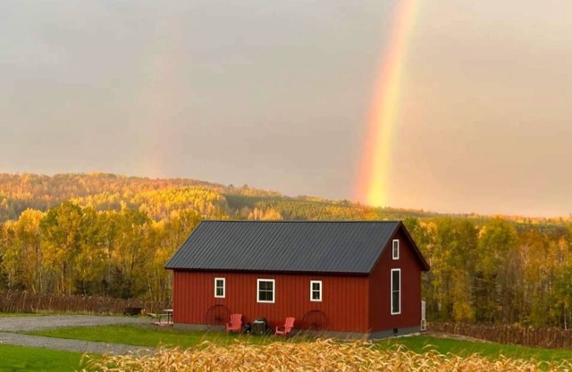 Private Mountain View Cabin in Aroostook on Mars Hill Mountain