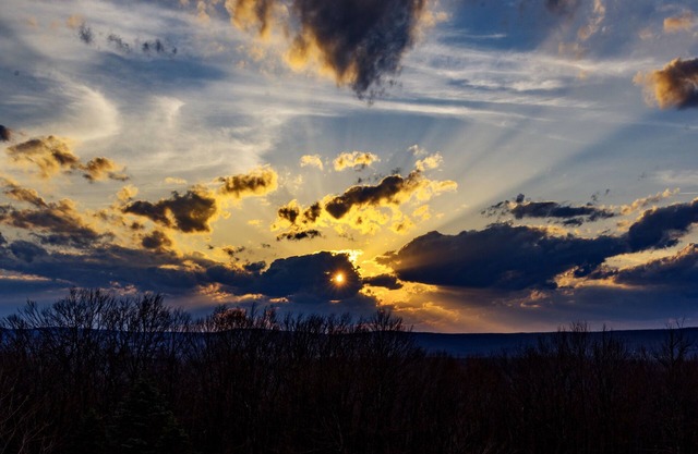 Private mountainside chalet bordering Dolly Sods with beautiful panoramic view.