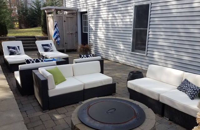 NEU! Private Oase-4min Craigville Bch, AC, Feuerstelle, Außendusche, Strandpass