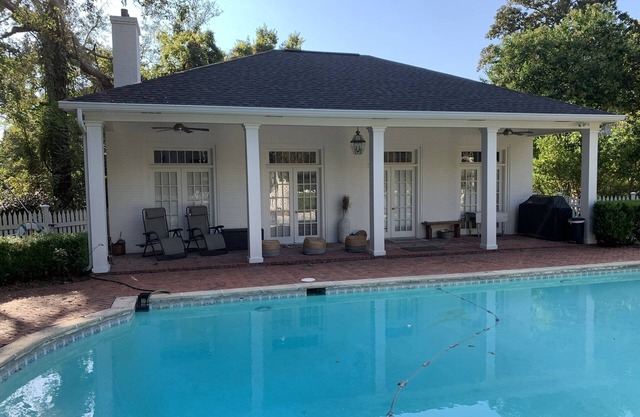 Private oasis on the grounds of Historic Ravenna Antebellum Mansion