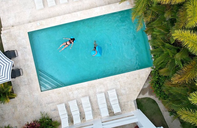 Private ocean view tropical retreat w/ swimming pool for 10 guests – The Haven