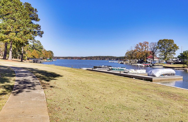 Private Patio, Decks: Waterfront Eatonton Townhome