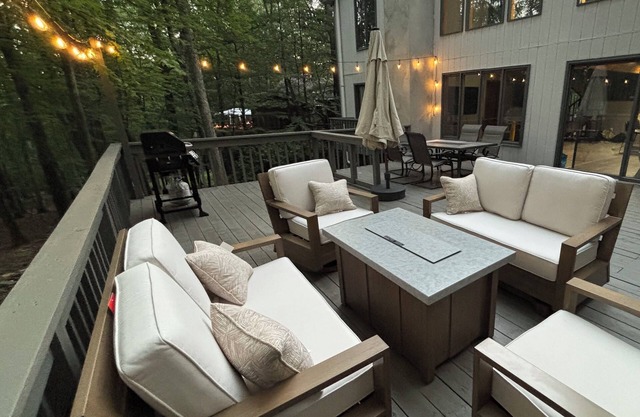 Private Pocono retreat with space to relax, recharge and play.