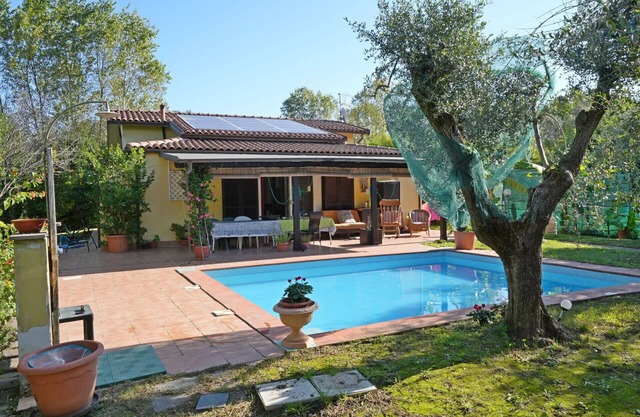 Privater Pool, A/C, WiFi, Meeresnähe, Garten, Haustiere erlaubt