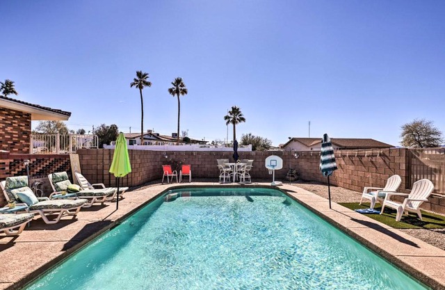 Private Pool and Patio Lake Havasu Home
