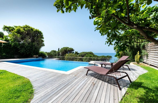 Privater Pool, Meerblick, nur 300 m vom Sandstrand entfernt