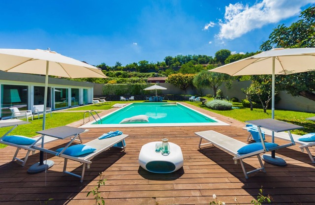 Private pool, stylish