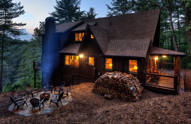 River Cabin, Forellenangeln, Bergblick, Private Custom Mountain Cabin