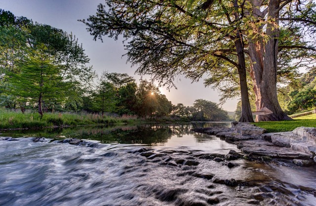 Guadalupe River Executive / Corporate / Hochzeit / Family Compound 9+ Bett + Pavillon
