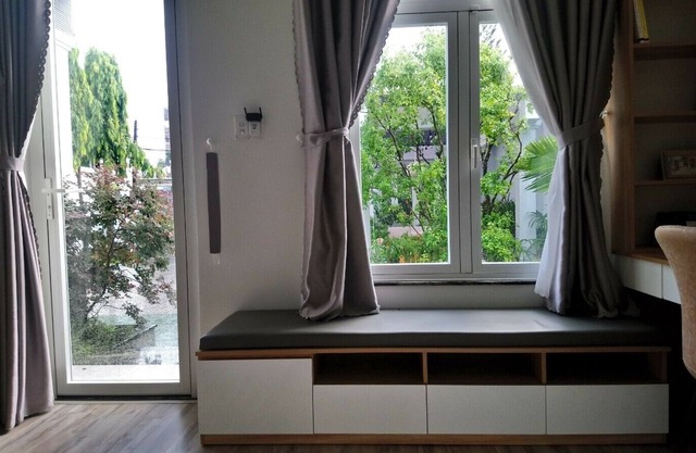 Privates Zimmer mit Gartenblick