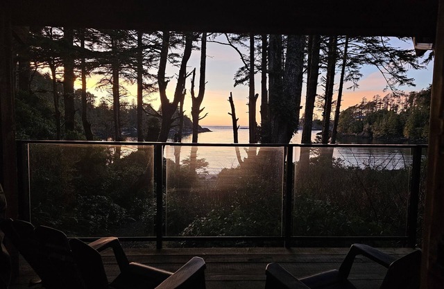 Private Sauna · Oceanfront Cabin w/ Views! Steps to the Beach! ⎮Hidden Pearl