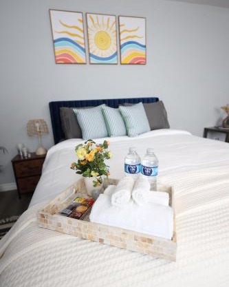 Private Studio Queen Bed Free Parking Extra Beds