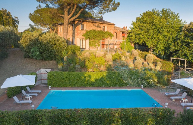 Villa al Pozzo, unabhängig Landhaus mit Pool in der Nähe von Cortona und Montepulciano