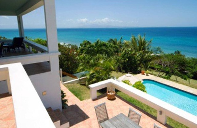 Private Villa, auf 3/4 Hektar mit Blick auf die Karibik