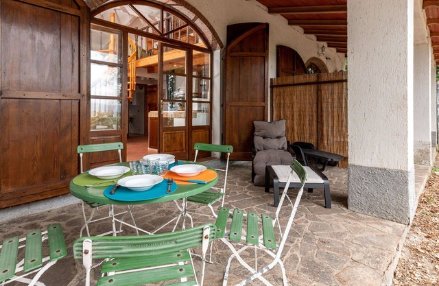 Alleinstehendes Ferienhaus mit Klimaanlage, privatem Pool, W-LAN, TV, Terrasse, Panoramablick