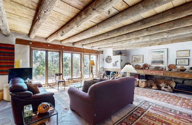 Pueblo-Style Gem w/ Terrace & Gazebo - Mountain View & Nearby Hiking Trails