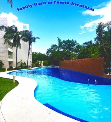 Puerto Aventuras Apartment wifi pools barbecue family