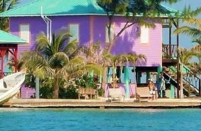 Purple Octopus Suite at King Lewey's Island Resort, Placencia Cayes, Belize